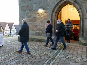 Lumen Christi - Auferstehungsmesse in St. Crescentius (Foto: Karl-Franz Thiede)